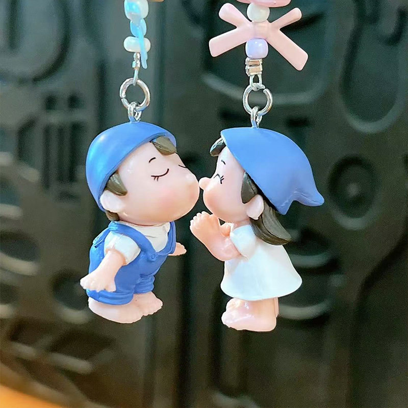 创意情侣串珠对扣手机链可爱包包挂件手机壳配饰小礼品,服饰配件/皮带/帽子/围巾,包挂件,淘宝优惠券,粉丝福利购,淘宝优惠卷