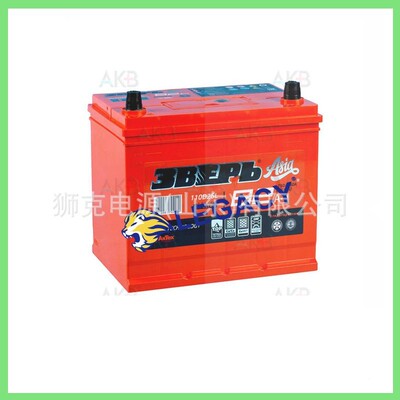 俄罗斯ЗВЕРЬ蓄电池 ASIA 110D26L 6СТ-82.0 LЗУ启动电瓶