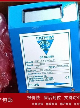 议价美国费思姆FATHOM流量计GR-112-4-B-P0-HF 原装进口