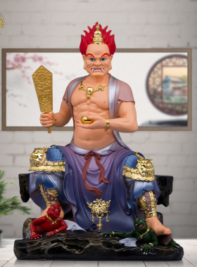 面然大士像树脂神像摆件