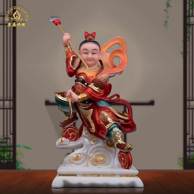 哪咤三太子神像家用供奉