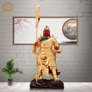 武财神关公神像持刀佩剑客厅摆件