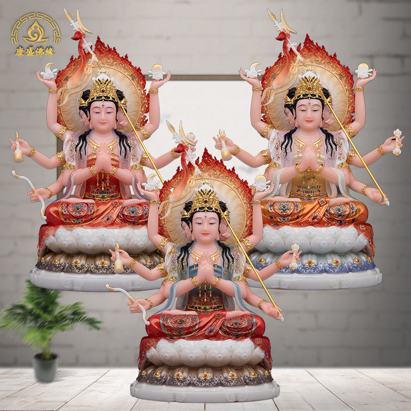 汉白玉星君像神像斗姆元君