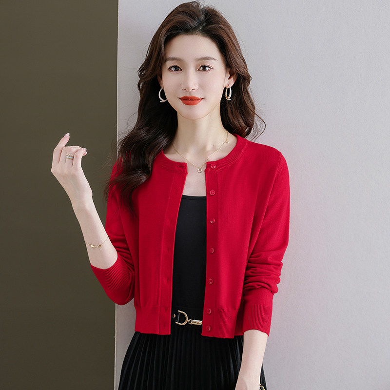 2026秋冬气质声雨竹性感粉红玛丽专柜正品牌女装开衫羊绒衫毛衣睐