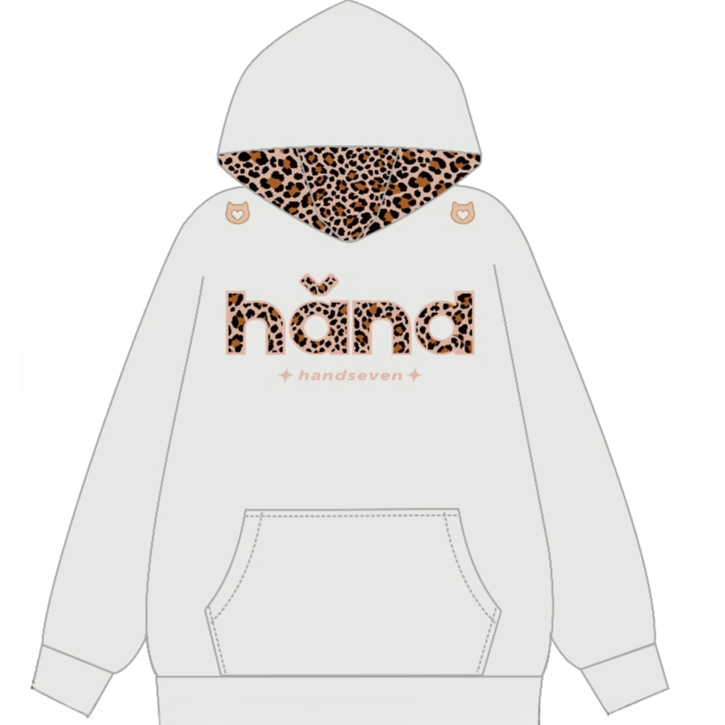 HandSeven常规宽松美式刺绣卫衣