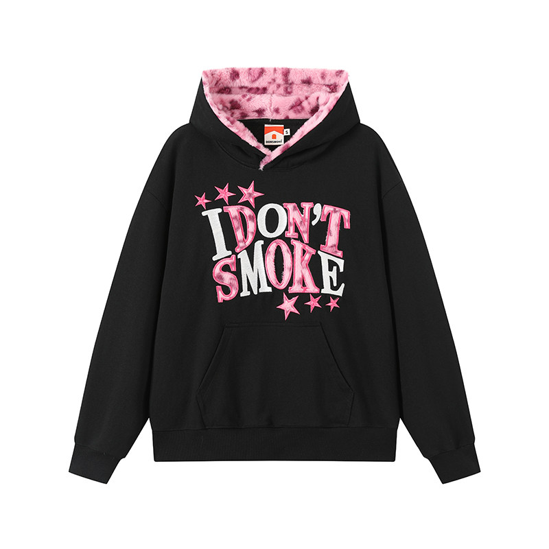 HandSeven韩版别致连帽卫衣潮牌