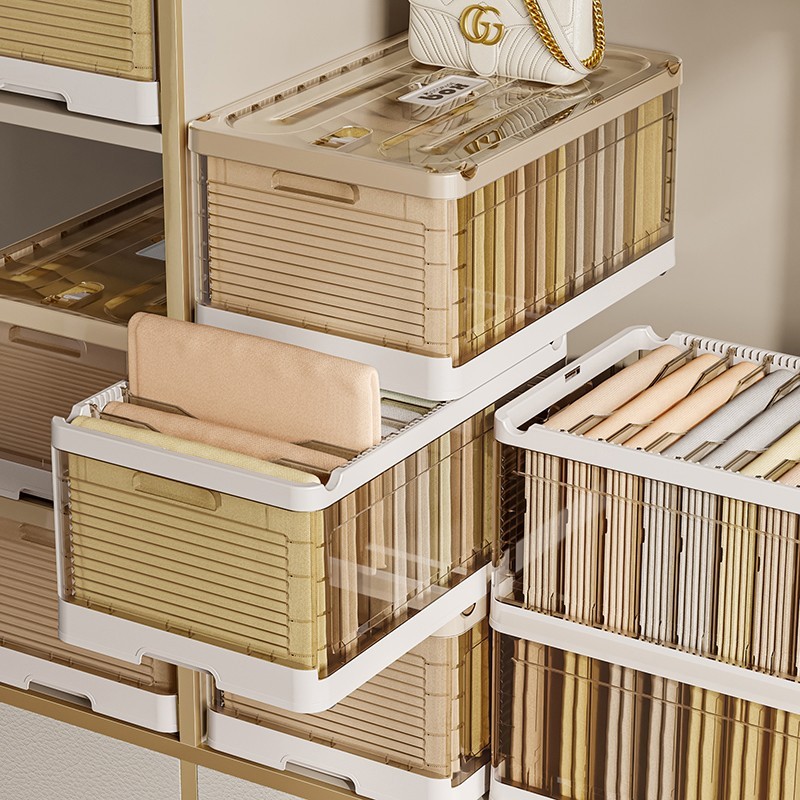 裤子收纳神器衣柜衣物整理箱