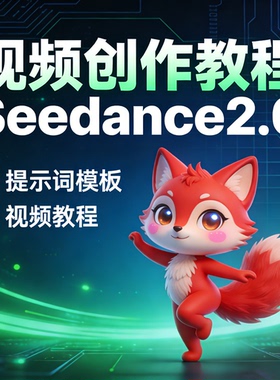 即梦AI Seedance2.0软件模型 小说到电影动画 制作全流程视频教程