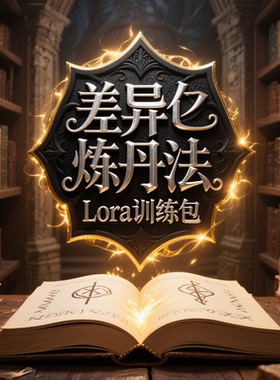 Lora训练整合包教程 含差异炼丹法视频 Flux/SDXL 新手零基础可用