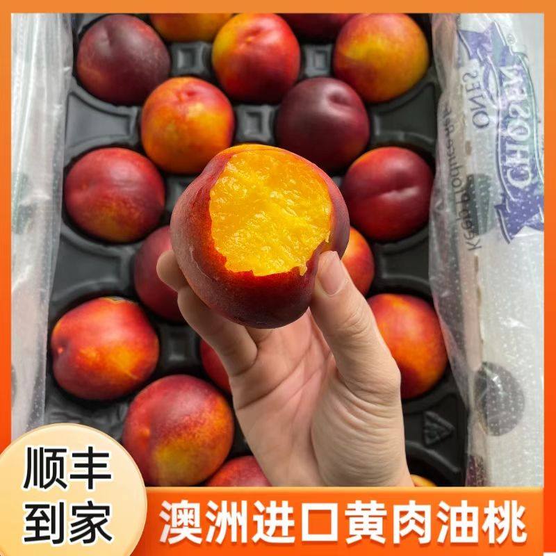 澳洲进口新鲜黄肉油桃黄心桃子脆甜多汁应季时令水果桃香浓郁,水产肉类/新鲜蔬果/熟食,桃,淘宝优惠券,粉丝福利购,淘宝优惠卷