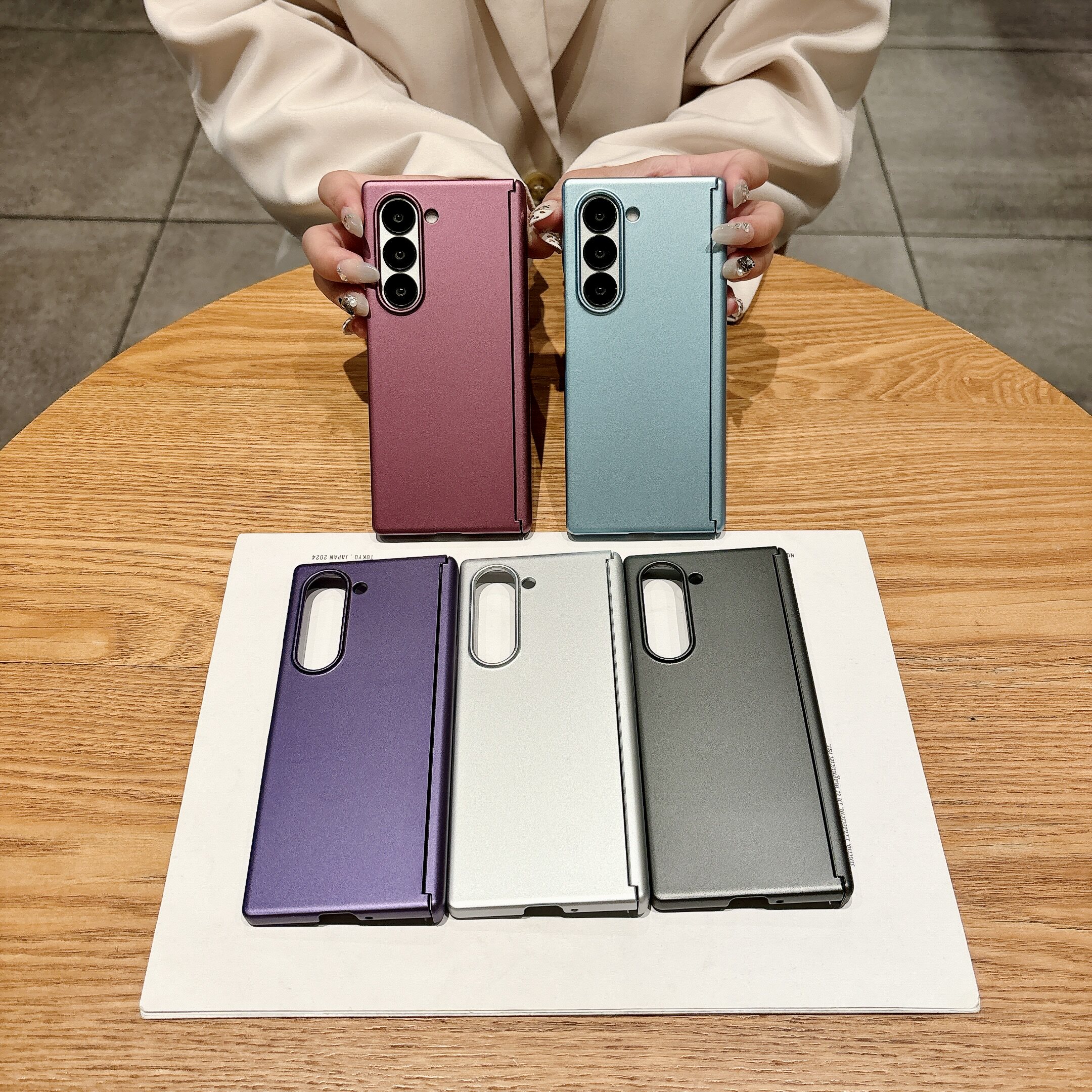 三星ZFold6中轴磁吸保护外壳图片