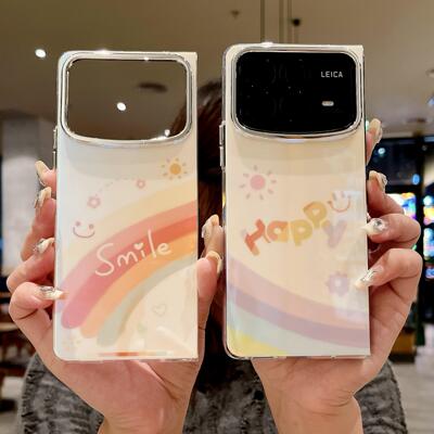 小米MIXFold4小清新彩虹软壳