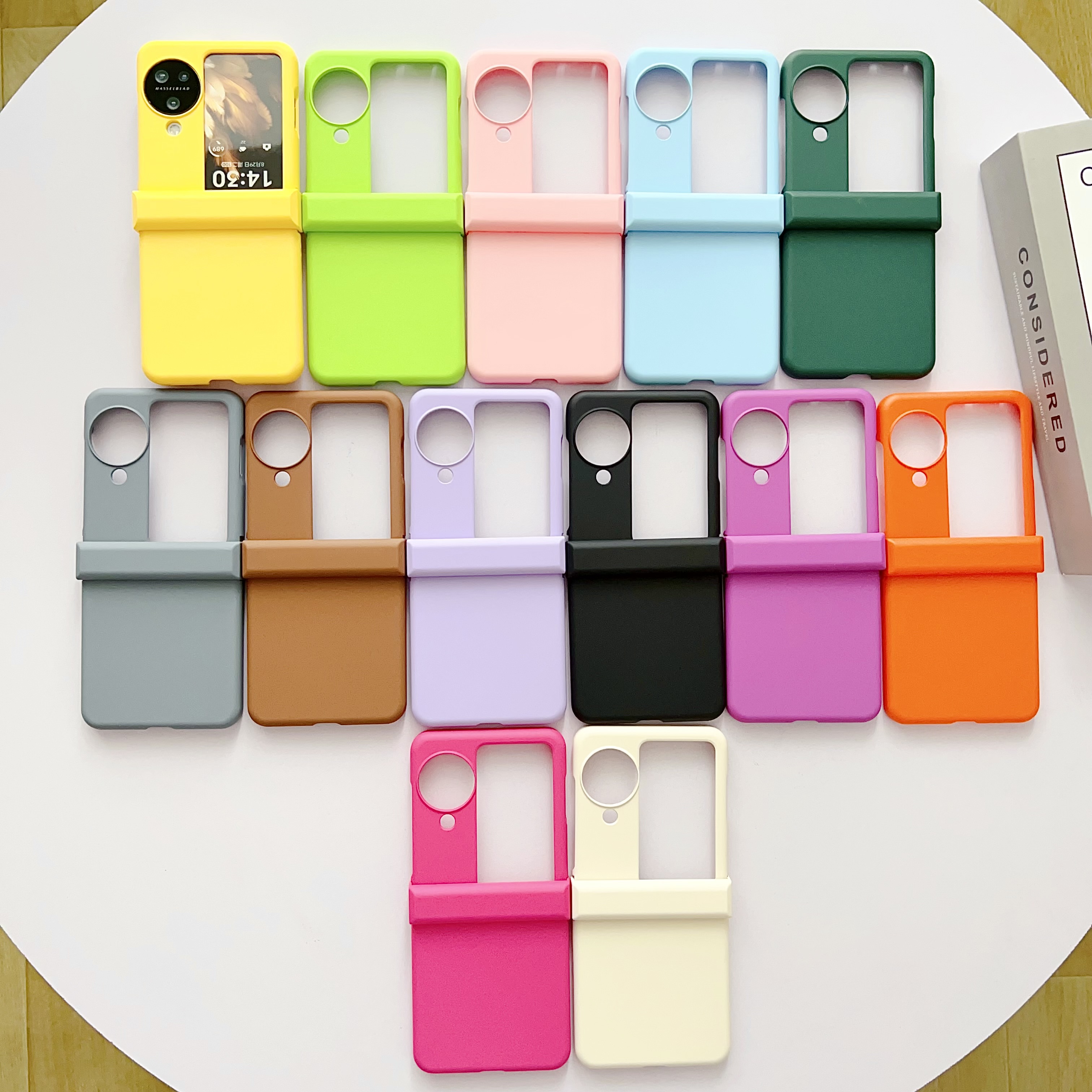 OPPOFindN3Flip纯色硬壳