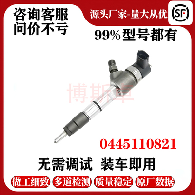 0445110821喷油器总成适用于维柴扬柴发动机喷油嘴1000186222质量