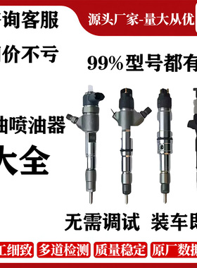 0445120662适用于潍柴WP7/8国六发动机喷油器