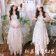 服饰 韩系小清新甜美氛围连衣裙肖像时尚 孕妇写真早春主题新款 法式