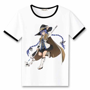 周边男女衣服半袖 体恤动漫二次元 爱丽丝短袖 无职转生T恤洛克希