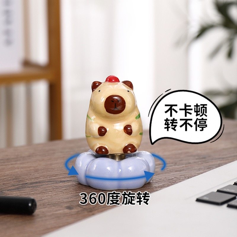 景德镇网红转转卡皮巴拉陶瓷转转