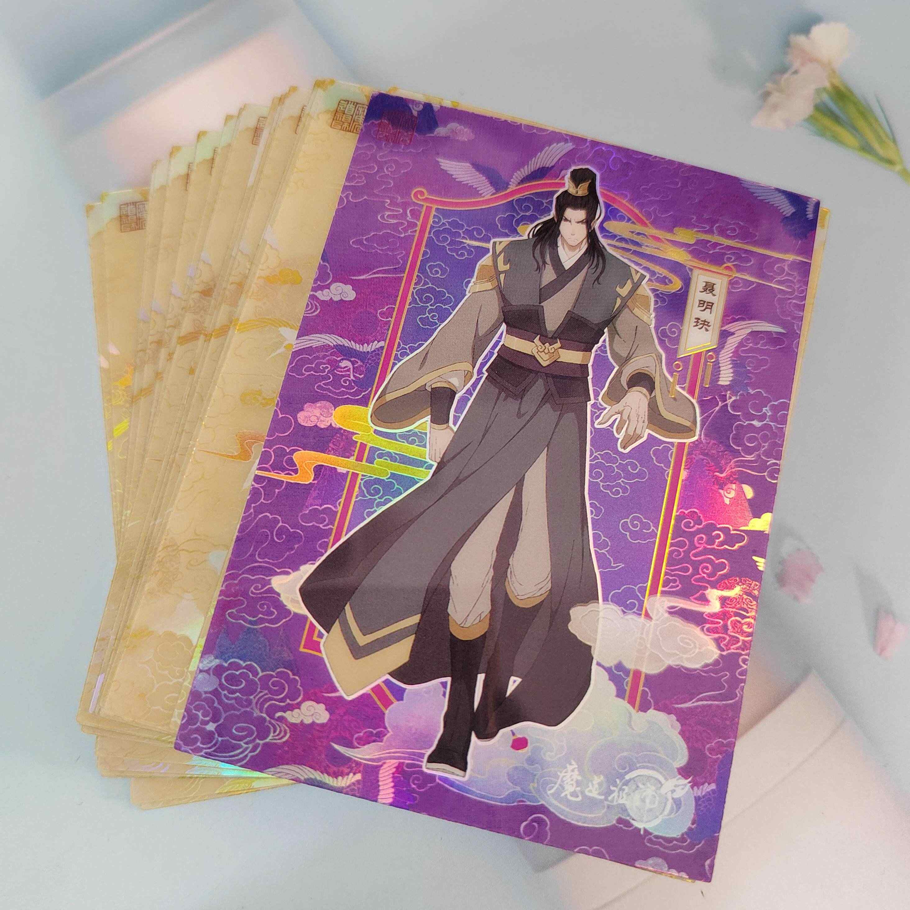正版卡星一弹魔道祖师动画人物登场卡普卡光面无羡忘机薛洋江澄