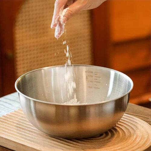 316不锈钢大容量沙拉碗韩式不锈钢冷面碗和面家用大号料理盆