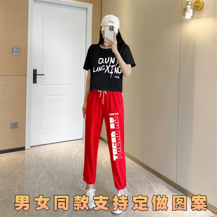 女穿搭跳街舞休闲运动服套装 夏季 小个子显高jazz爵士舞蹈服装 新款