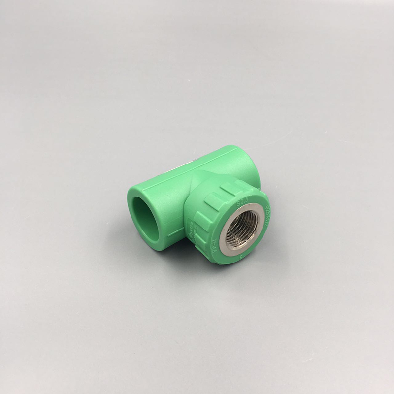 PPR绿色内丝三通 内牙三通20 4分 25 6分32 1寸水管管件