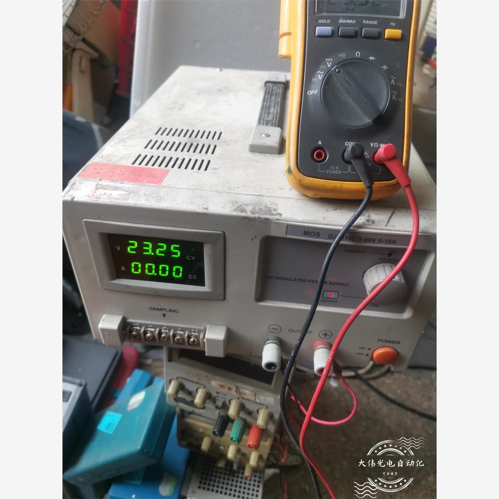 拍,qj6010e直流线行稳压电源  实物如图功能正常,拍前咨当天发货