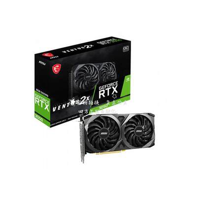 拍/适用于MSI微星GeForce RTX 3050 VENTUS 2X 8G OC万图师游戏显