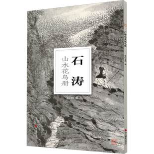 石涛山水花鸟册/南山册页 大8开单片高清印刷 可临摹可装饰 历代名家册页鉴赏临摹画册 初学者绘画中国画水墨画花鸟画技法教程作品