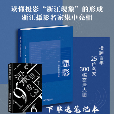 显影浙江摄影家启示录 朱丽莎著 25位浙江代表性摄影家300张高清作品大图 摄影艺术图集艺术理论 一部图文并茂的摄影评论图文集
