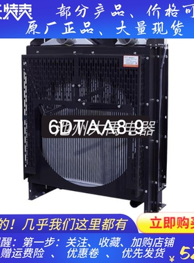 上柴6DTAA8.9-G34柴油机220KW发电机水箱散热器维创华阁原厂