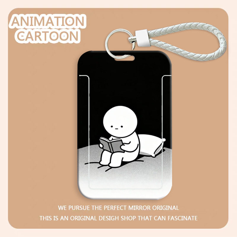 用功读书学生滑盖卡套励志饭卡公交卡身份证套门禁卡校园卡保护套