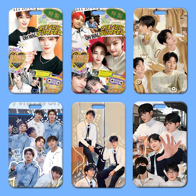 全圆佑卡套塑料滑盖学生校牌饭卡胸牌小卡工作证卡套门禁公交