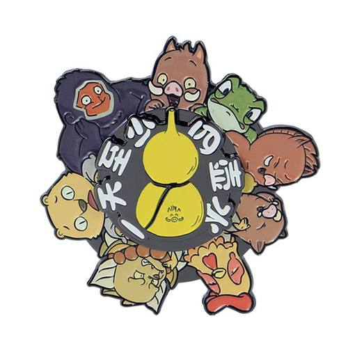 浪浪山小妖怪可旋转亚克力冰箱贴