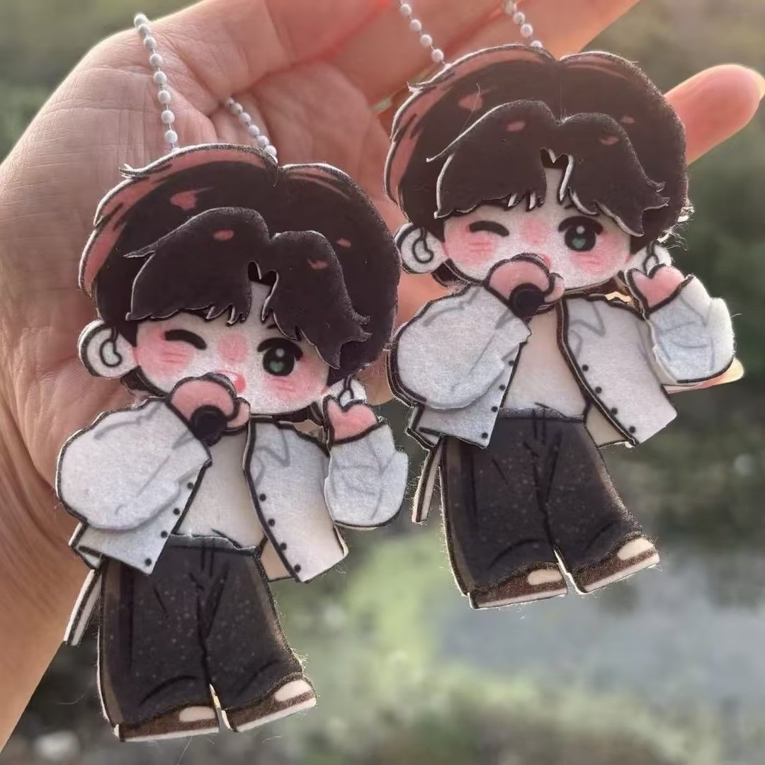 小红书同款可爱成毅不织布