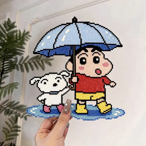 小红书同款蜡笔小新周边挂件