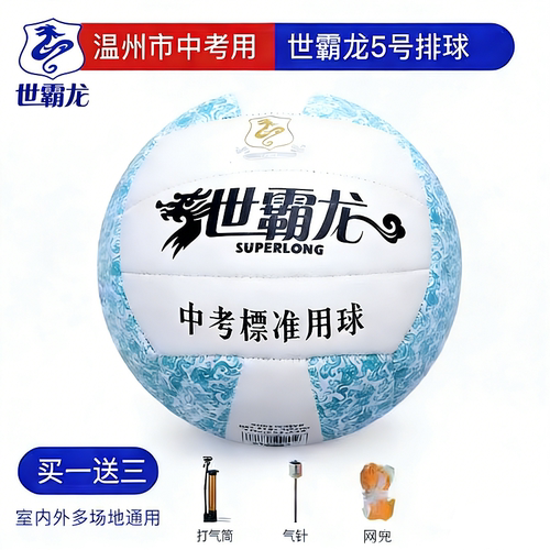 世霸龙中考排球703青花瓷浙江省温州市绍兴米格尔中考专用5号排球