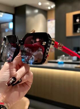 墨镜女款防紫外线高级感大脸显瘦眼镜户外开车偏光太阳镜显脸小