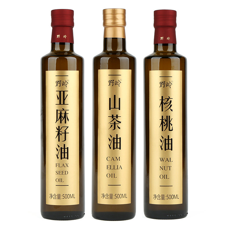 安徽老字号 传统冷榨山茶油500ml*1 核桃油500ml*1 亚麻籽油*ml*1属于什么档次？