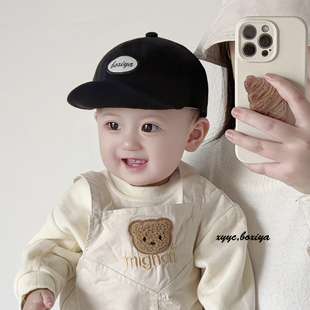 宝宝鸭舌帽男女童遮阳防晒新生儿棒球帽潮 薄款 韩版 婴儿帽子春秋季