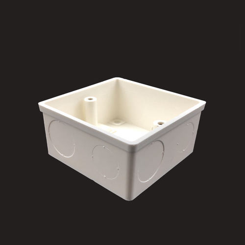 联塑77×77×38暗装底盒20个装