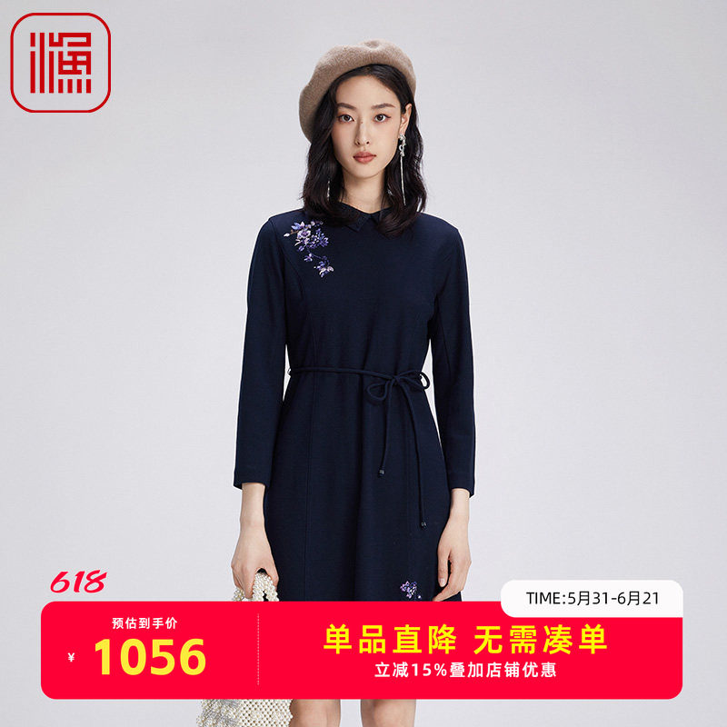 渔牌女装秋季2024新款翻