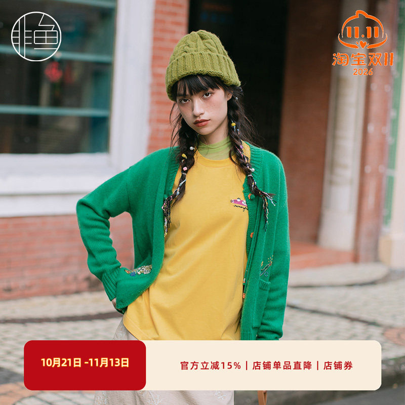 NFJQO1072非鱼2023毛衫