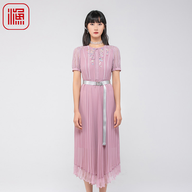 渔牌女装连衣裙2024新款