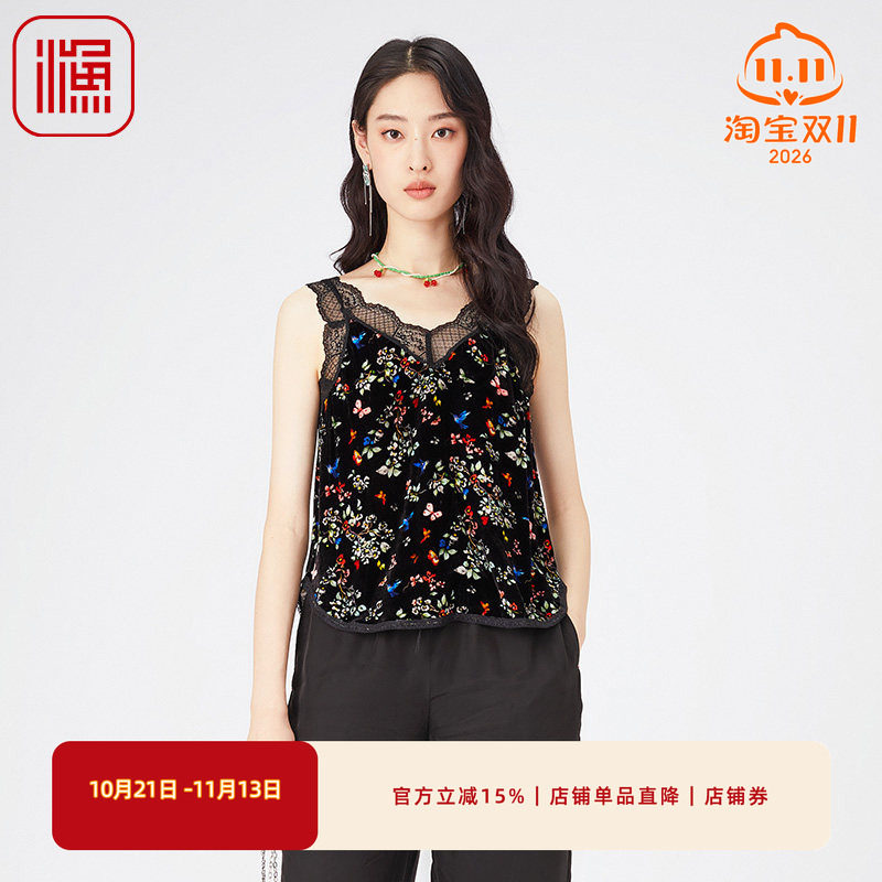渔牌女装无袖渔牌FGGA2405春