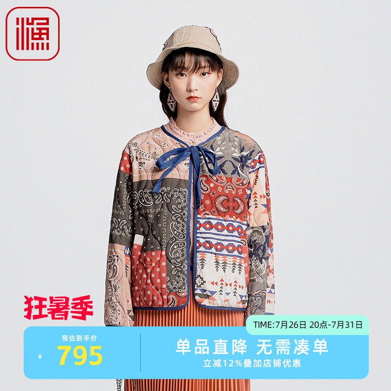 渔牌女装棉服女2024年新