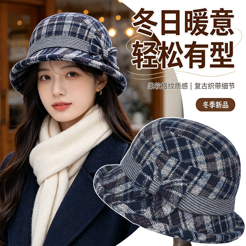 秋冬季女士奶奶保暖加厚中年帽老帽子