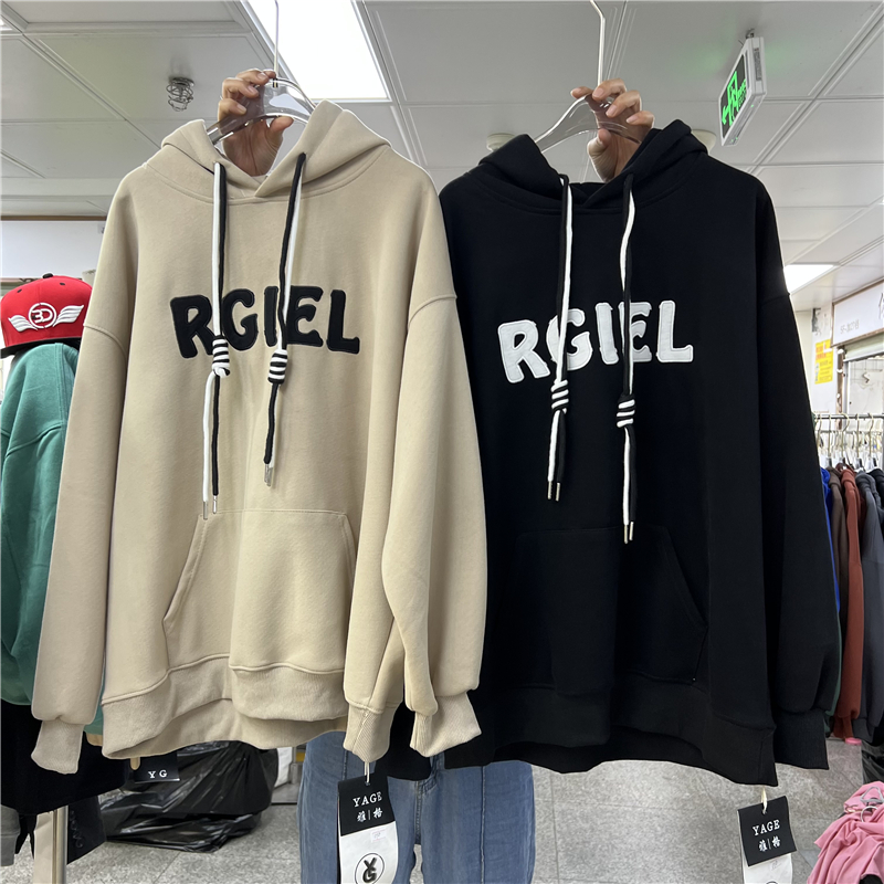 韩版宽松300斤百搭长袖休闲上衣