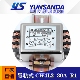 R1双节过滤3A10A20A30A 10A 台湾YUNSANDA导轨式 电源滤波器CW4L2