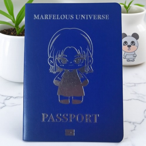 个性设计护照本集章本旅行盖章手册旅游打卡印章本